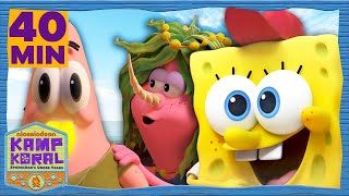 Kamp Koral | 1 HORA dos melhores momentos de Kamp Koral | Temporada 1 | Bob Esponja em Português