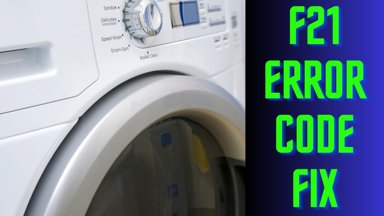 Maytag Washer Code F21: Troubleshooting Tips & Fixes