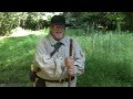 Shooting the 40 caliber Flintlock Rifle