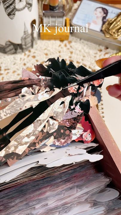 ASMR | 1分コラージュ #scrapbooking