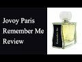 Jovoy Paris Remember Me Fragrance Review