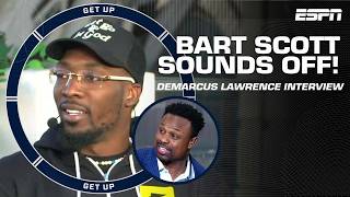 EXCUSES! - Bart Scott CAN'T BELIEVE DeMarcus Lawrence's comments on Cowboys' playoff upset | Get Up