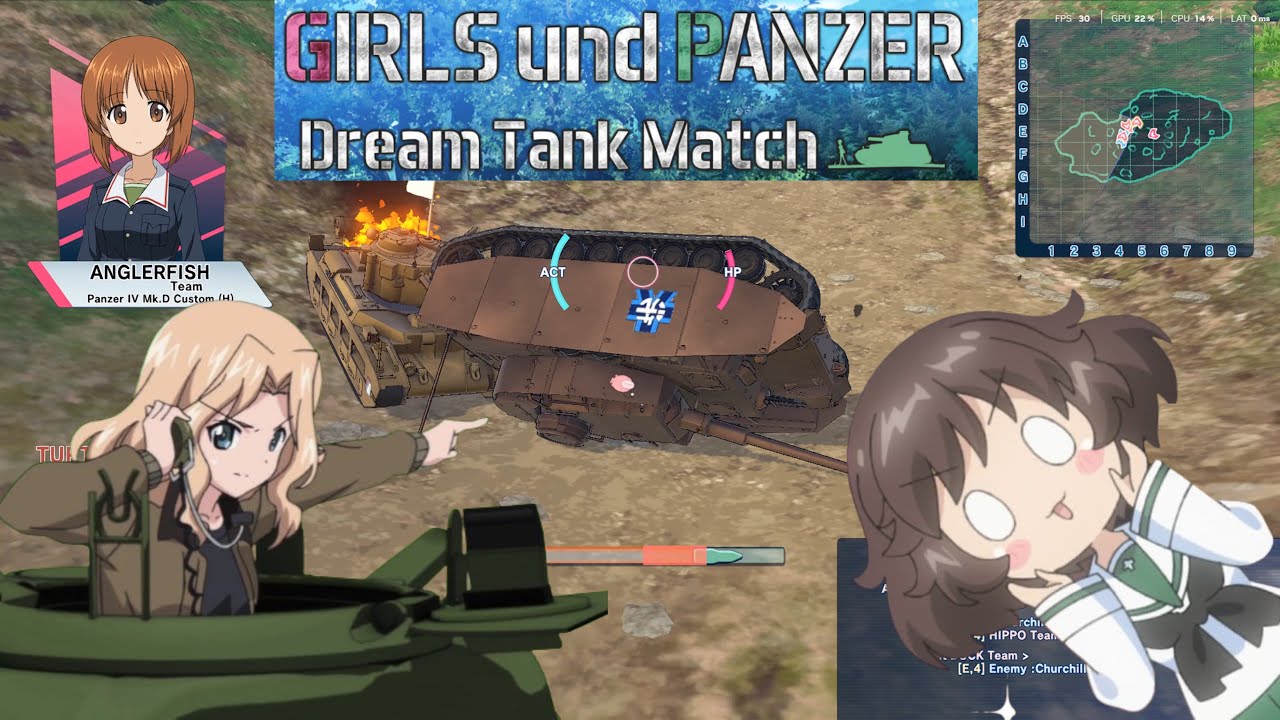 Girls Und Panzer Dream Tank Match | Oorai's Battles