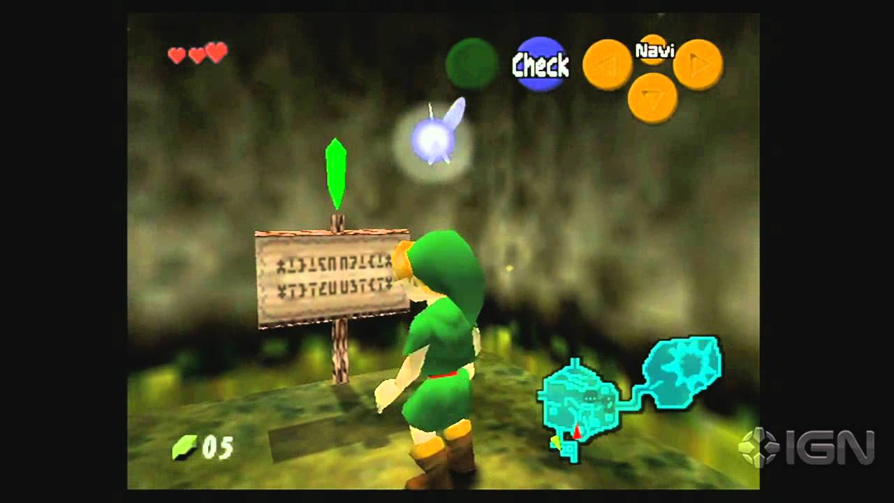 Boulder Puzzle Zelda Ocarina of Time Kokiri Forest Part 6 YouTube