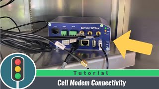 Remote Traffic Light Control with Cell Modems