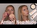 Armani Neo Nude - новая коллекция: первый жидкий скульптор, который растушёвывается пальцами?