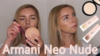 Armani Neo Nude - новая коллекция: первый жидкий скульптор, который растушёвывается пальцами? - Видео от Sveta Fomina