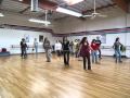 Oklahoma wind line dance demo  walk through