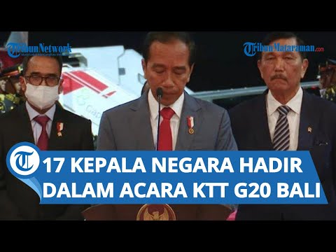 17 Kepala Negara Hadir dalam Acara KTT G20 di Bali, Presiden Jokowi: Ini Sangat Menggembirakan