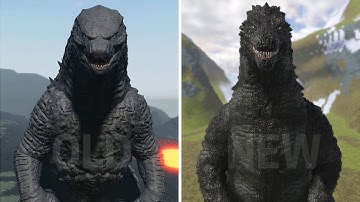GODZILLA LEGENDARY dead VS GODARAN new *best in PK* - COMPARASON