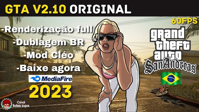 FINALMENTE!! GTA SA DUBLADO DEMO PS2 VERSÃO 1.0 TESTADO NO OPL 