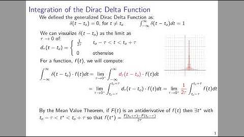 Integral w Dirac Delta function
