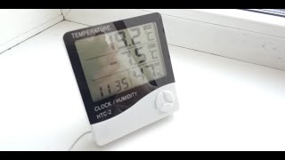 Электронный термометр (mini домашняя метеостанция) - AliExpress