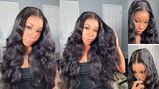 Beginner Friendly Pre Plucked/ Pre Cut Glueless Wig | Wig Fever