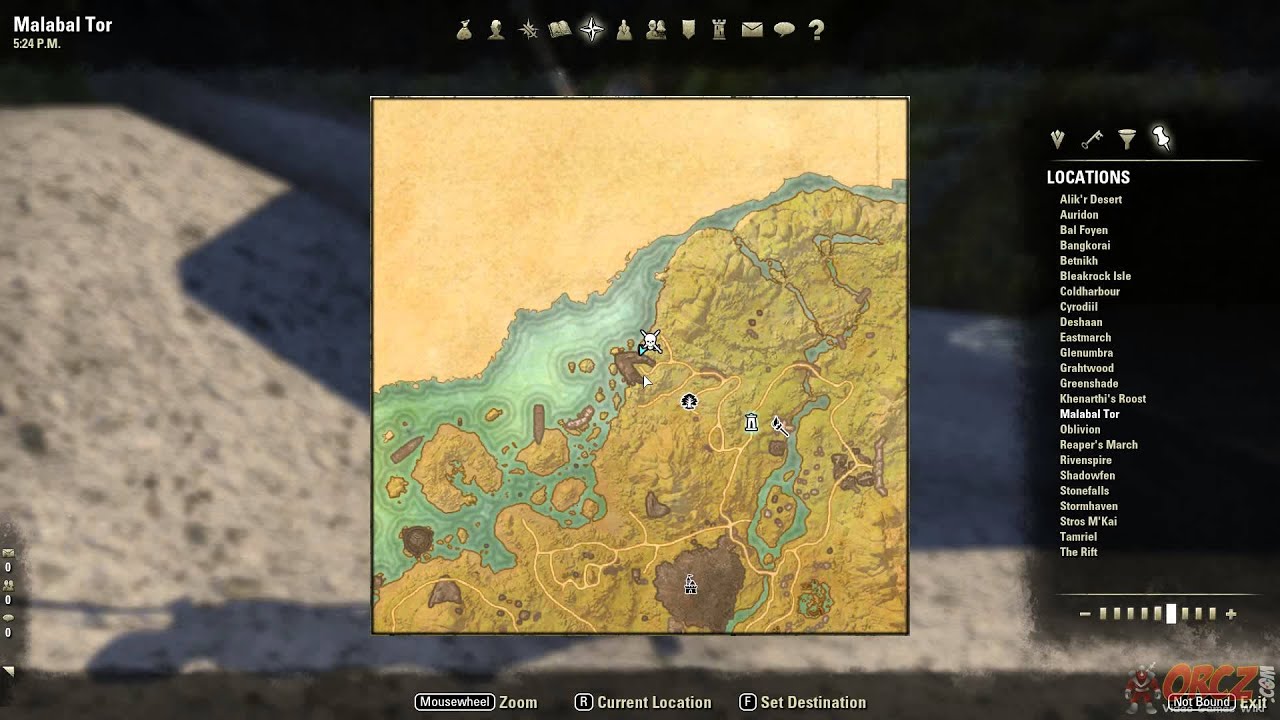 Malabal Tor Treasure Map VI Location - The Elder Scrolls Online - YouTube.