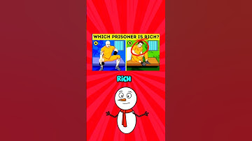 Which prisoner is rich #shorts #quiz #answer #quiz #braintestsolution #quizanswersbyshaikmaroof