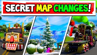 Fortnite Winterfest SECRET MAP CHANGES! 