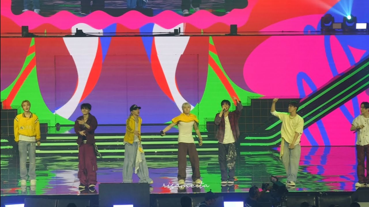 Fancam Treasure 트레저 - Encore Saruru at Allo Bank Festival 2025 in Jakarta