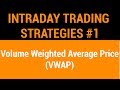 Intraday Trading Strategies #1 - Volume Weighted Average Price | HINDI