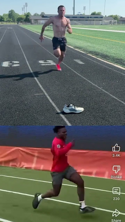 IShowSpeed VS Daniel Labelle 40m Race - Speed vs Daniel