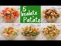 5 IDEE per INSALATA FREDDA DI PATATE Ricetta Facile - 5 Easy Potato Salad Recipes