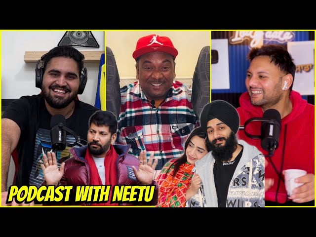 Podcast with Neetu about Dere jasbir jassi family and kulad pizza class=