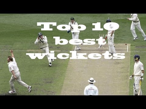 Top 10 Best Wicket In Cricket History - YouTube