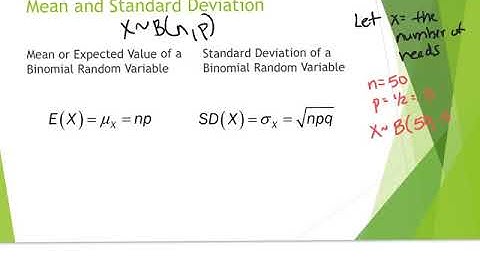 Probability (Binomial Distribution Properties)