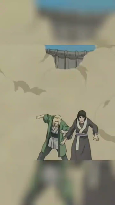tsunade's punch power....