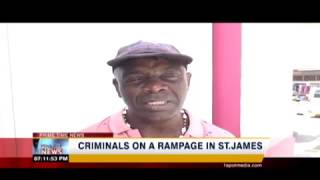 TVJ News: Criminals on a Rampage in St. James - MAR 11 2019