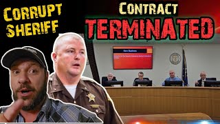 Corrupt Sheriff's EMS contract TERMINATED (Jamey Noel)