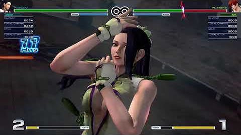 The King of Fighters XIV - Luong (max cancel combos)