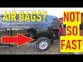 RV Towing with Airbags❓ Might be bad 🙄