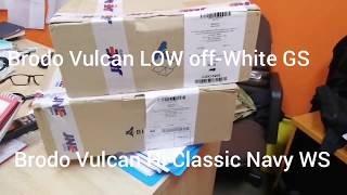 Bodo Vulcan LOW off-White & Brodo Hi Classic Navy, SEPATU TITIPAN