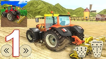 New Farmer Game Tractor Games 2021 Gameplay Walkthrough Part 1 (IOS/Android)