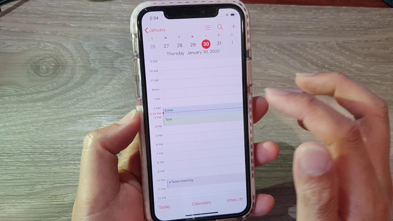 iPhone 11 How to Change Calendar Color YouTube