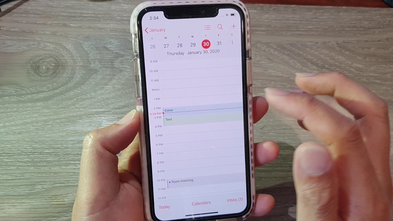 IPhone 11 How To Change Calendar Color YouTube