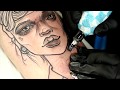 New School Girl Tattoo - Time Lapse