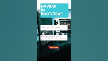 Navbar In Bootstrap  #html #coder #coding #python #html #css #bootstrap #technology