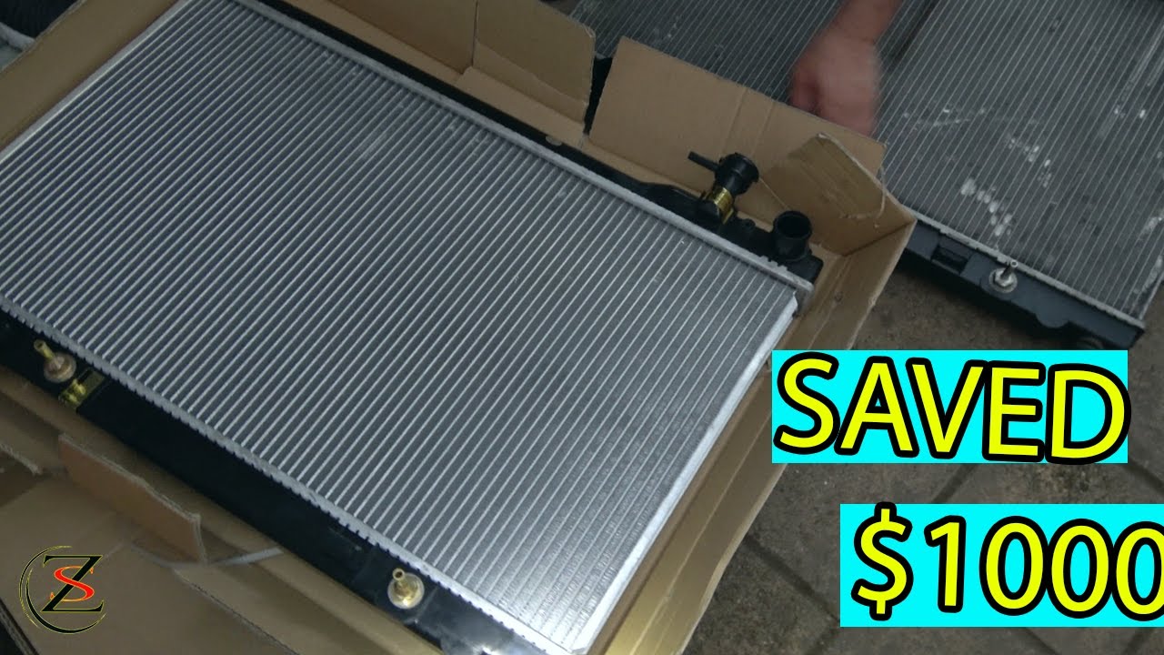 Car Radiator Replaced at Home & How I Saved over 1000 YouTube