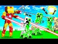 PLAYING as UPGRADED IRON MAN in MINECRAFT! (overpowered)