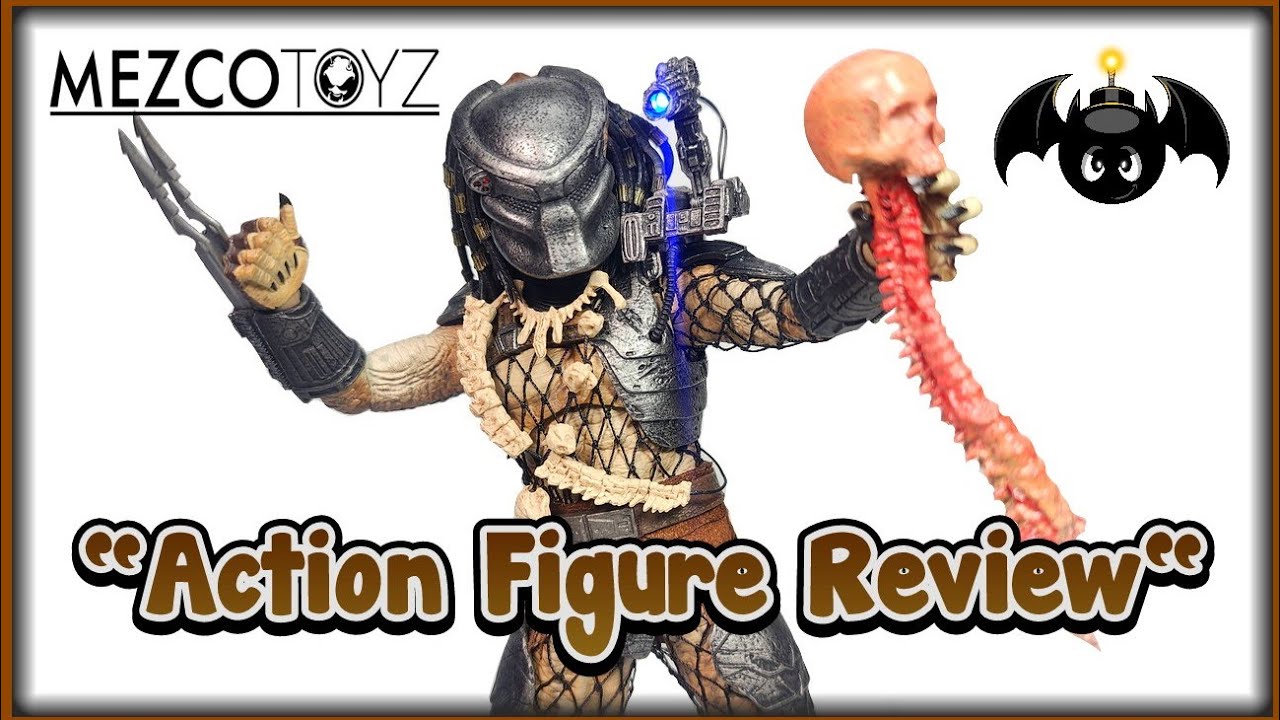 Mezco Toyz One:12 Collective The Predator Jungle Hunter action figure  review.