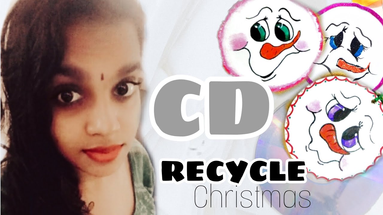 Best out of waste/CD craft/ recycle ideas/Christmas 🎄 decoration /DIY