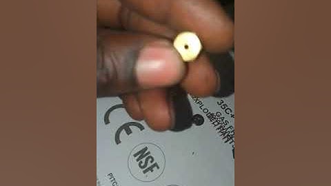 How to convert a natural gas deep fryer to propane