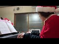 【第119回】ジングルベル(ジェームズ・ロード・ピアポントさん作曲)piano  cover♪  by Sally  【ピアノ初心者が弾いてみました】
