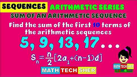 Find the SUM of an Arithmetic Sequence | Simple & Clear Guide