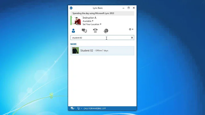 Microsoft Lync 2013: Finding And Adding A Contact