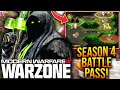 WARZONE: Full SEASON 4 BATTLE PASS Revealed! New WEAPONS, Blackcell Upgrade, & More! (MW3 Season 4)