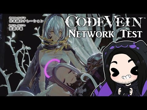 CODE VEIN Network Test GAMEPLAY | XBOX ONE X (Japanese dub, English sub)