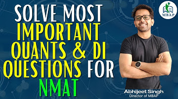 NMAT Quants+DI Question Solving